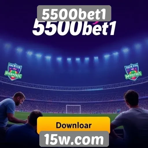 Oferta de jogos ao vivo no site 5500bet1