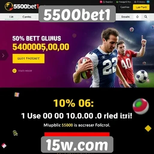 Promoções e bônus oferecidos pelo site 5500bet1