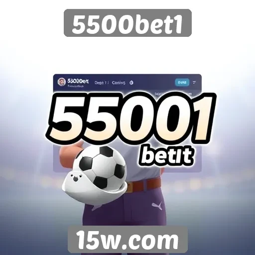 Experiência de usuário no site 5500bet1